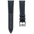 Original Highley Padded Crazy Horse Italian Leather Watch Strap - Peacock