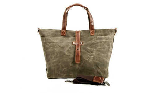 Canvas Handbag Leather Tote Bags