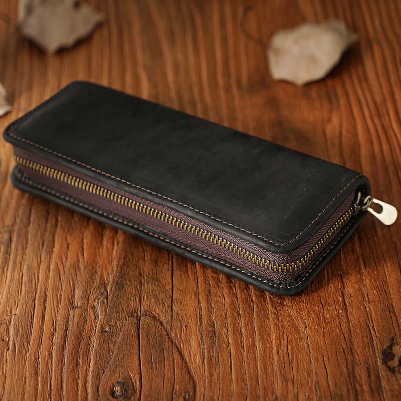 Leather Pen & Pencil Box Cases