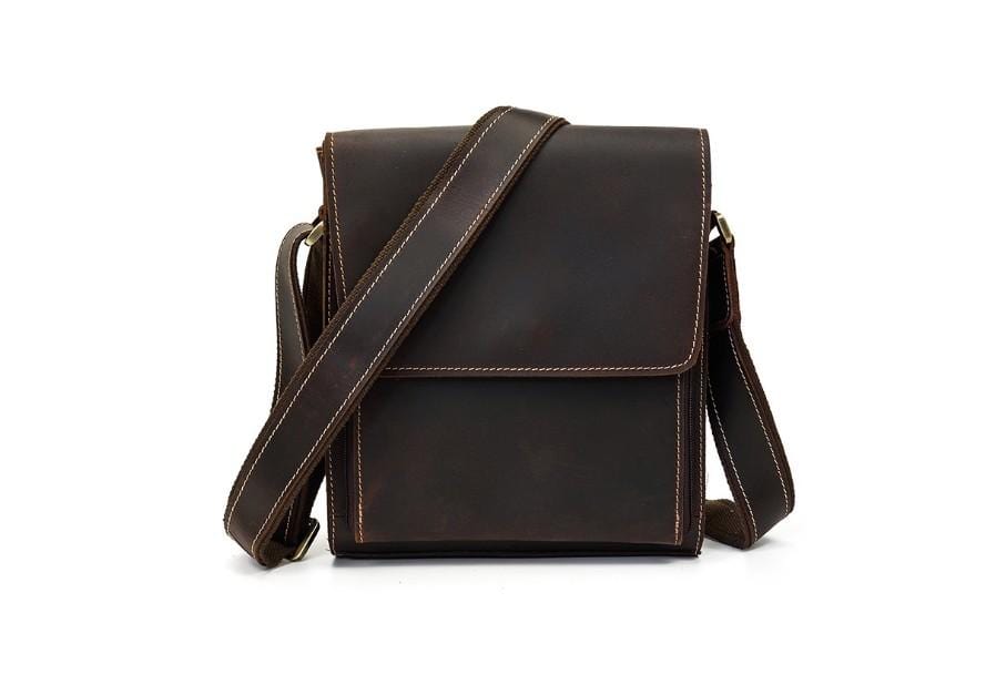 Womens Leather Shoulder Bag Mens Satchel Messenger