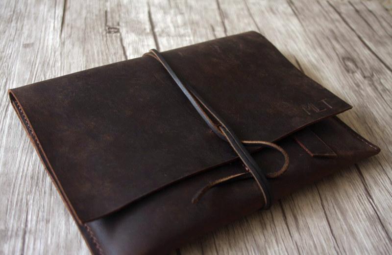 Embossed Leather Surface Pro Cover Sleeve