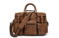Leather Travel Duffle Luggage Bag Weekender