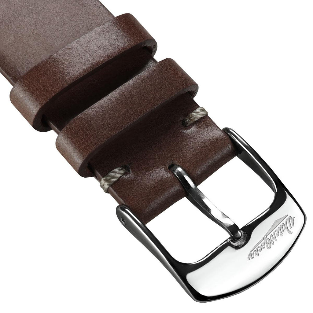 Cromford Horween Shell Cordovan Leather Armband - Edler Schokoladenbraun