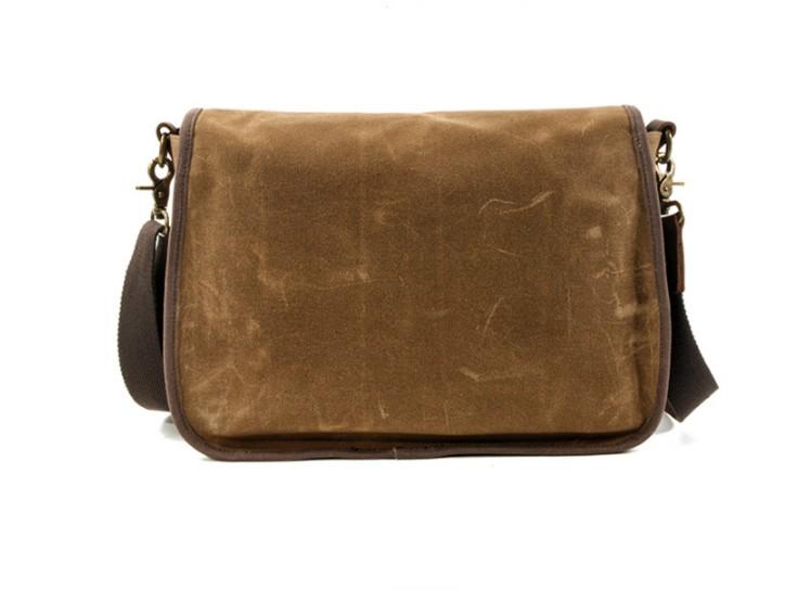 Womens Vintage Canvas Crossbody Messenger Bag Handbag