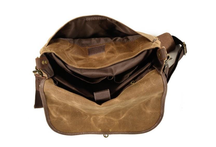 Womens Vintage Canvas Crossbody Messenger Bag Handbag