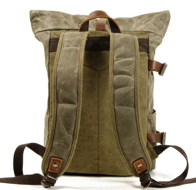 Large Canvas Backpack Rucksack Bag