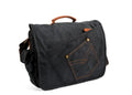 Mens Denim Canvas Messenger Bag Leather Handbags