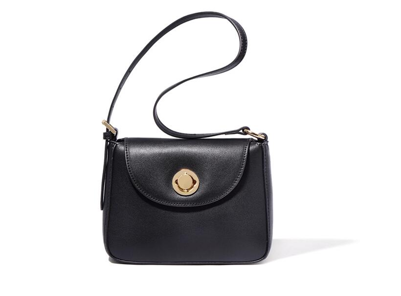 Brown Small Women's Leather Tote Crossbody Handbag