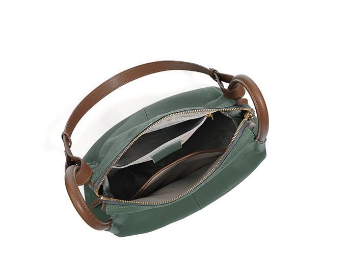 Elegant Women's Leather Tote Crossbody Handbag