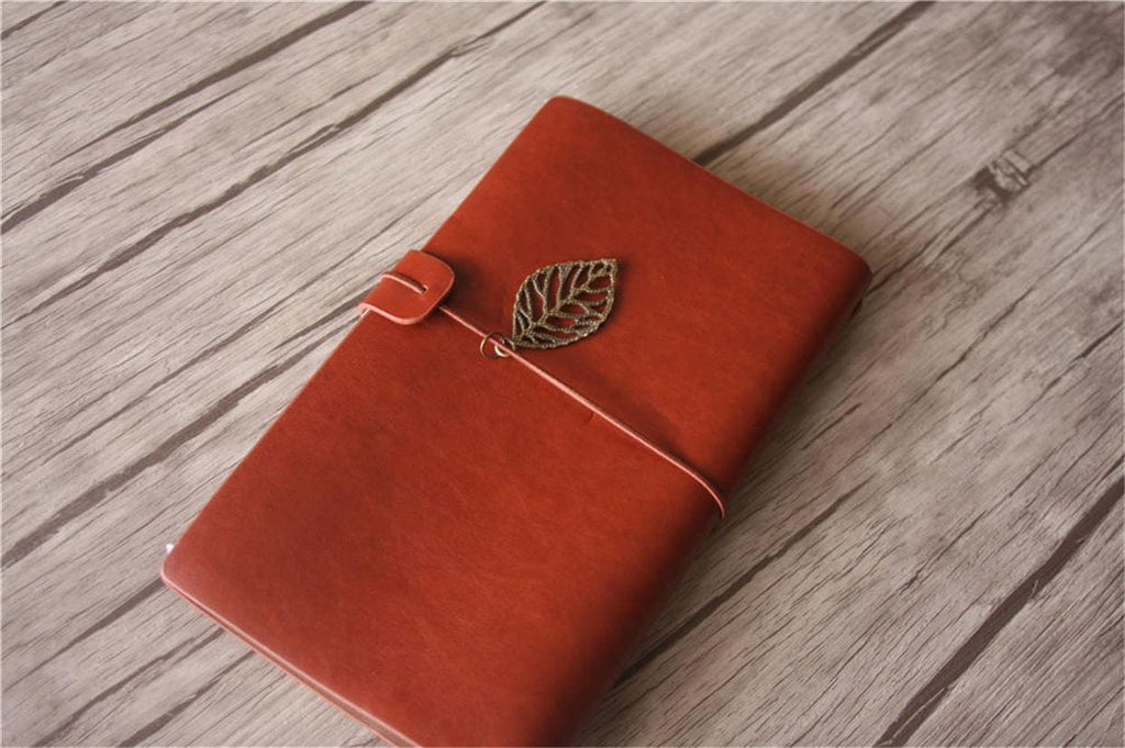 Personalized Leather Small Travelers Notebook