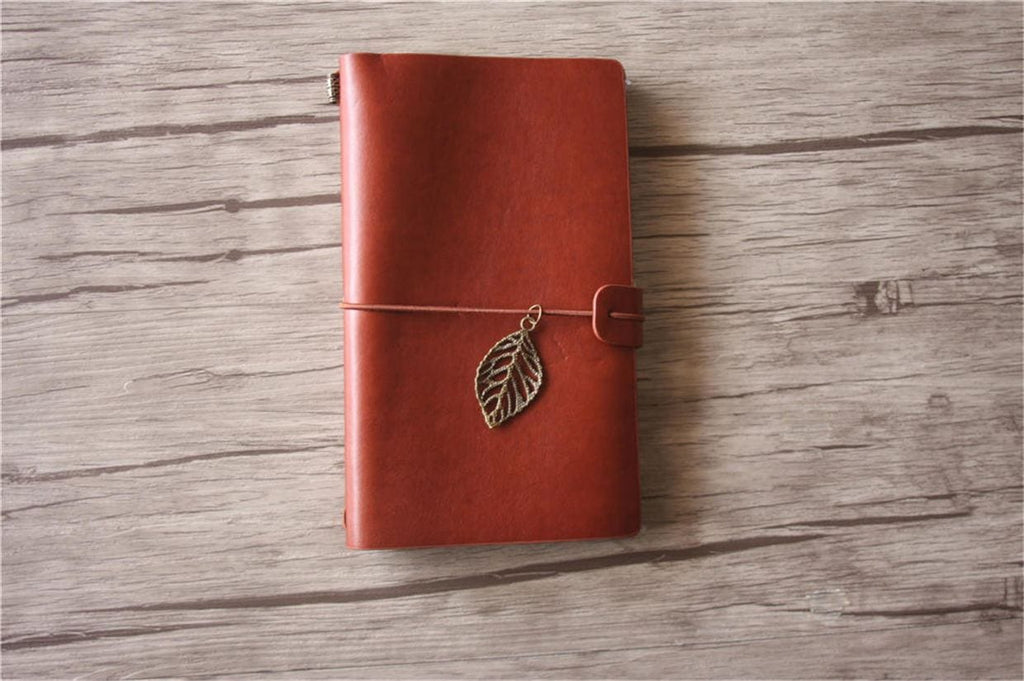 Personalized Leather Small Travelers Notebook