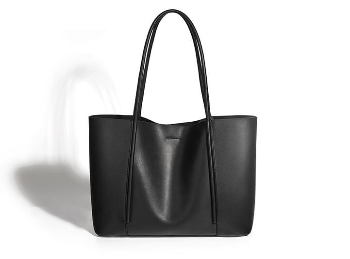 Large Women's Leather Tote Handbag