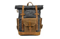 Men's & Women's Waxed Canvas Backpack Rucksack