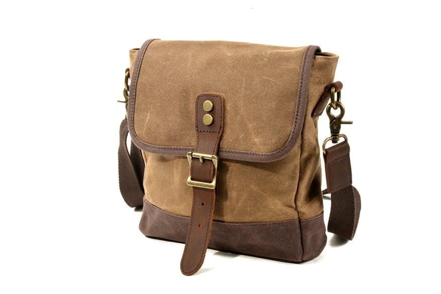 Womens Canvas Messenger Purse Bag