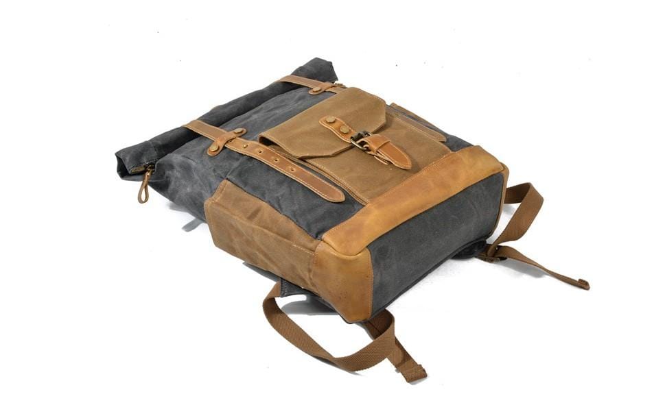 Men's & Women's Waxed Canvas Backpack Rucksack