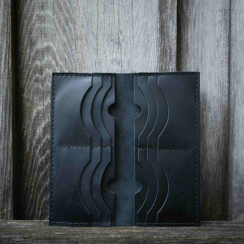 The Long Wallet - Brown 100% Full-Grain Leather Long Wallet