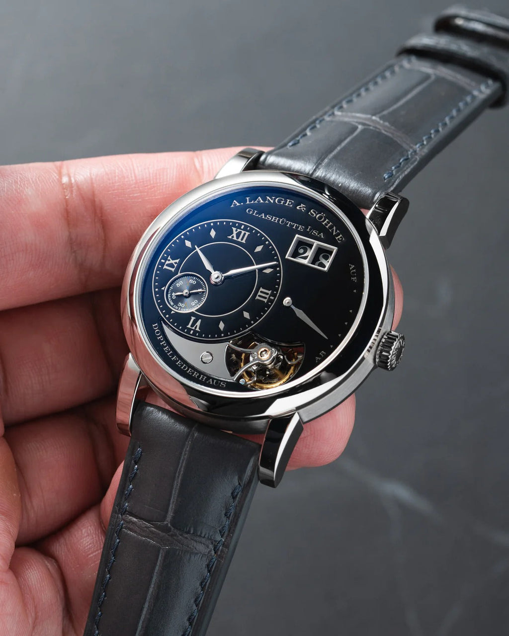 Matte Alligator Signature Strap