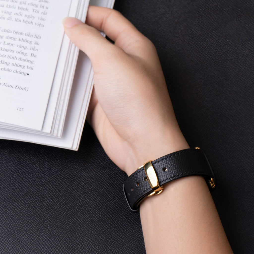 สาย Apple Watch หนัง Epsom Series 3 4 5 6 7 8 9 ultra ขนาด 38 มม. ถึง 49 มม.