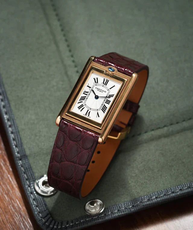 Matte Mahogany Alligator Flank Stitchless Strap