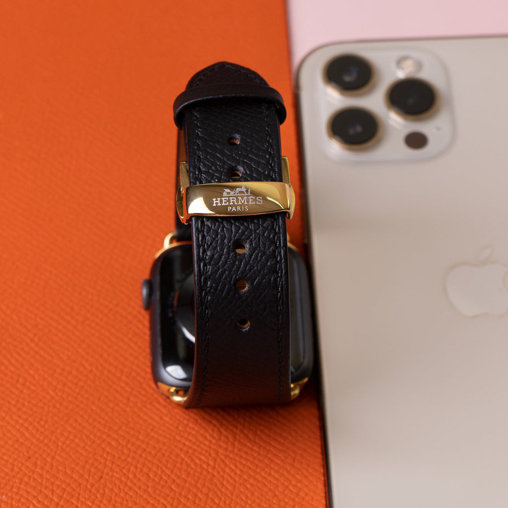 สาย Apple Watch หนัง Epsom Series 3 4 5 6 7 8 9 ultra ขนาด 38 มม. ถึง 49 มม.