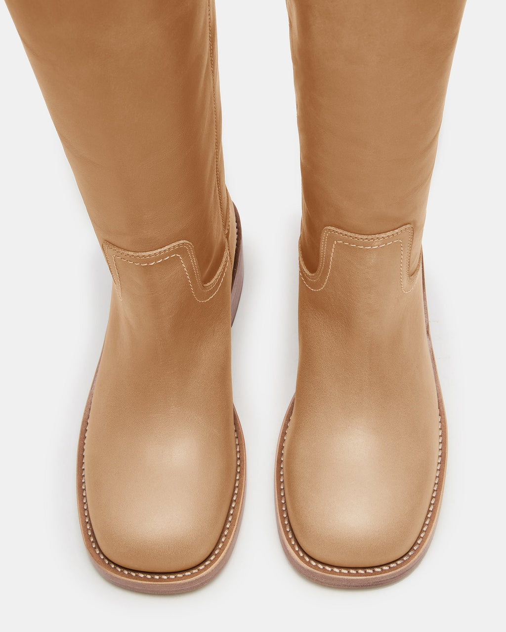 RIGGS BANANA LEATHER WIDE CALF - SM REBOOTED