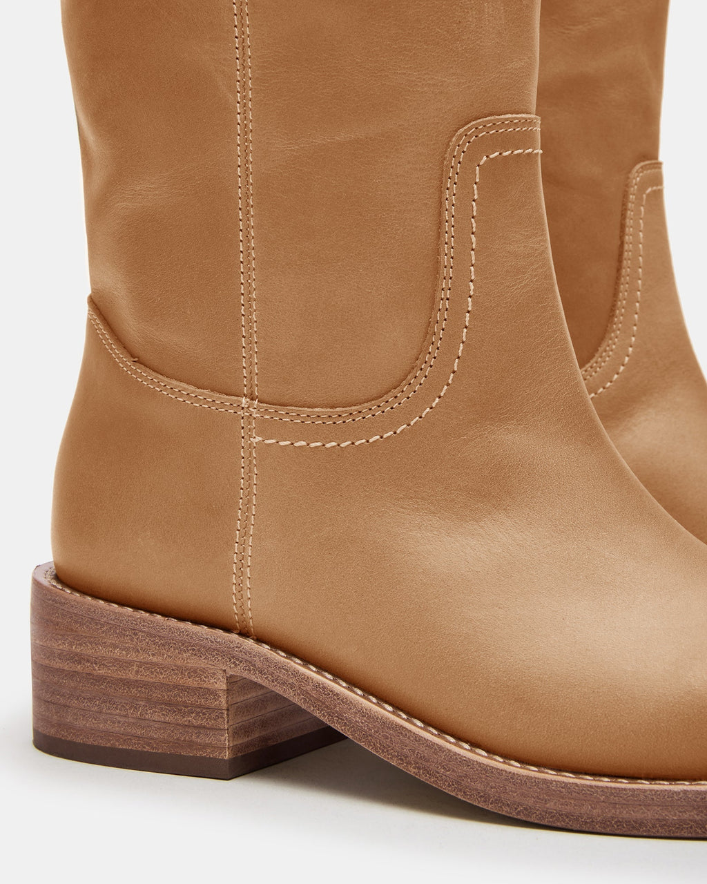 RIGGS BANANA LEATHER WIDE CALF - SM REBOOTED