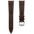 Genuine Horween Chromexcel® Hand-Stitched Watch Strap - Dark Brown