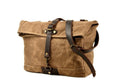 Women's Canvas Crossbody Messenger Handbag in Khaki, Green or Grey