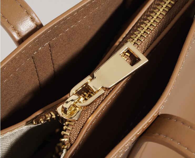 Women's Leather Shoulder Tote Handbag