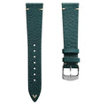Badalassi Carlo Minerva Box Genuine Leather Watch Strap - Turquoise