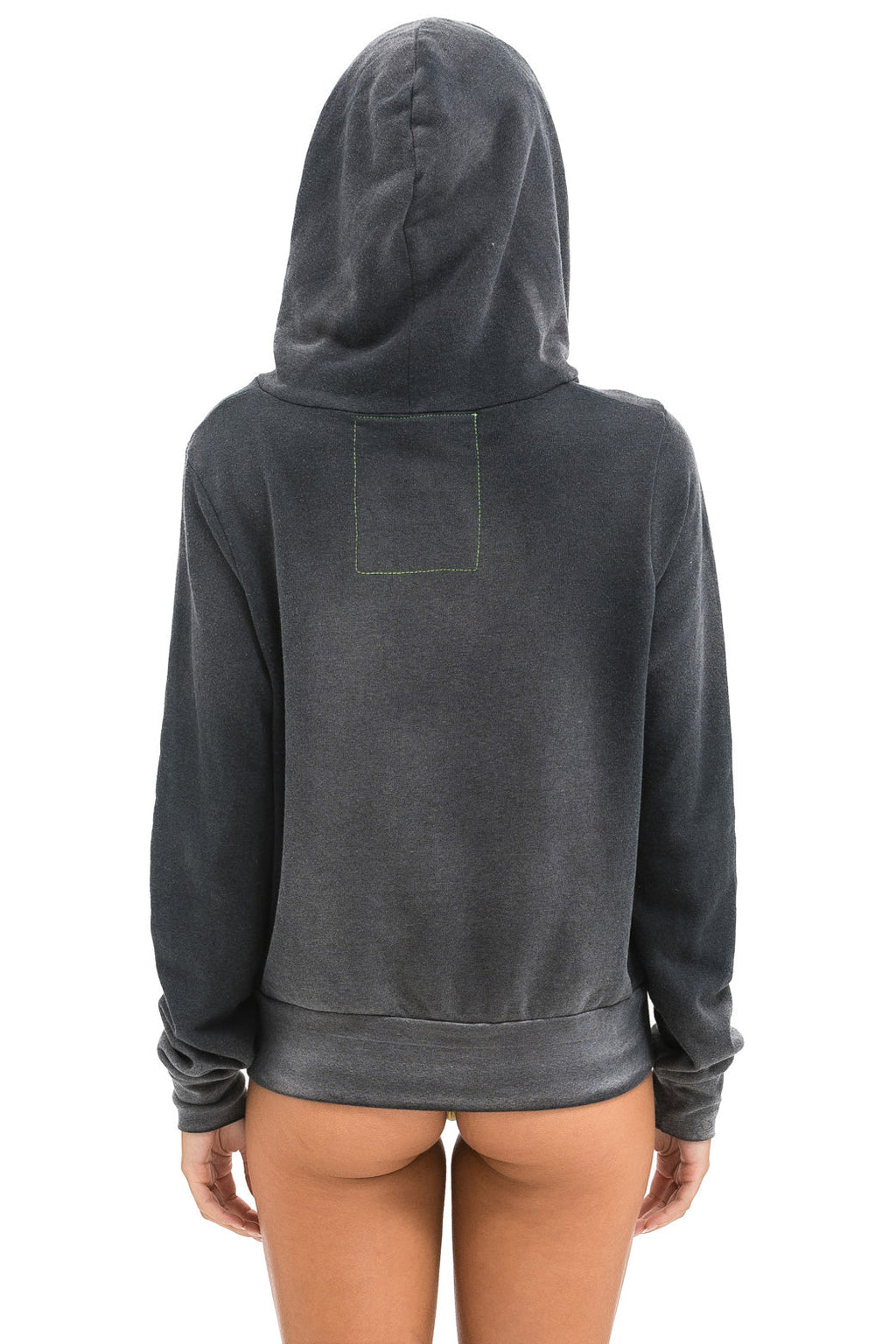5 STRIPE HOODIE - FADED SMOKE