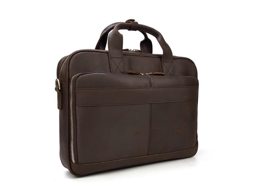 Handmade Leather Messenger Bag Womens Satchel