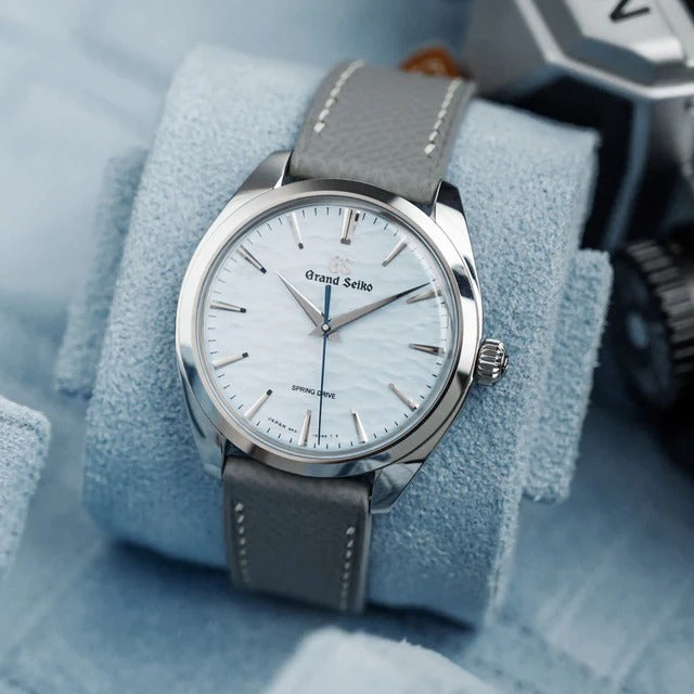 Light Grey Epsom Slim Strap