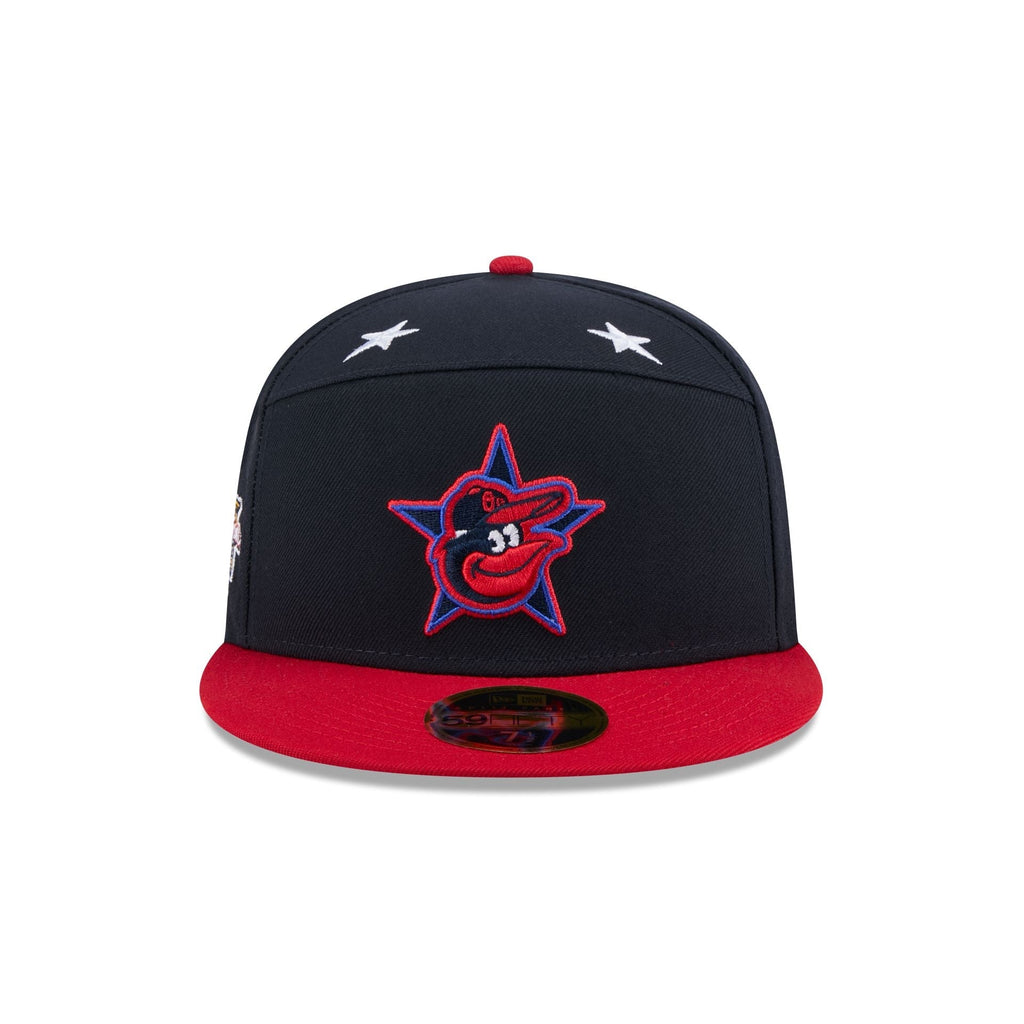 Baltimore Orioles 2025 All-Star Game Workout Split Panel 59FIFTY Fitted Hat