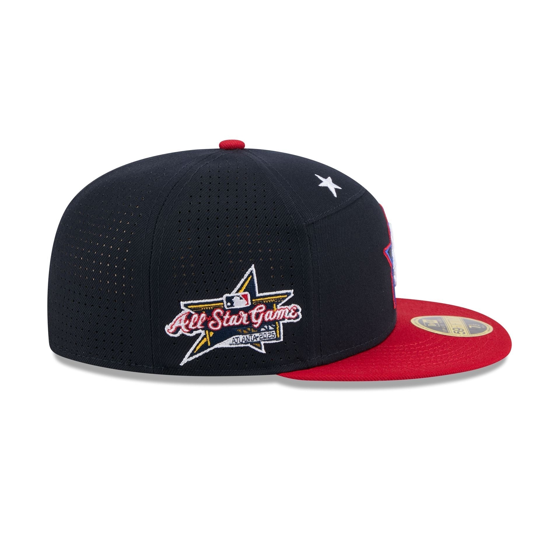 Chicago White Sox 2025 All-Star Game Workout Split Panel 59FIFTY Fitted Hat