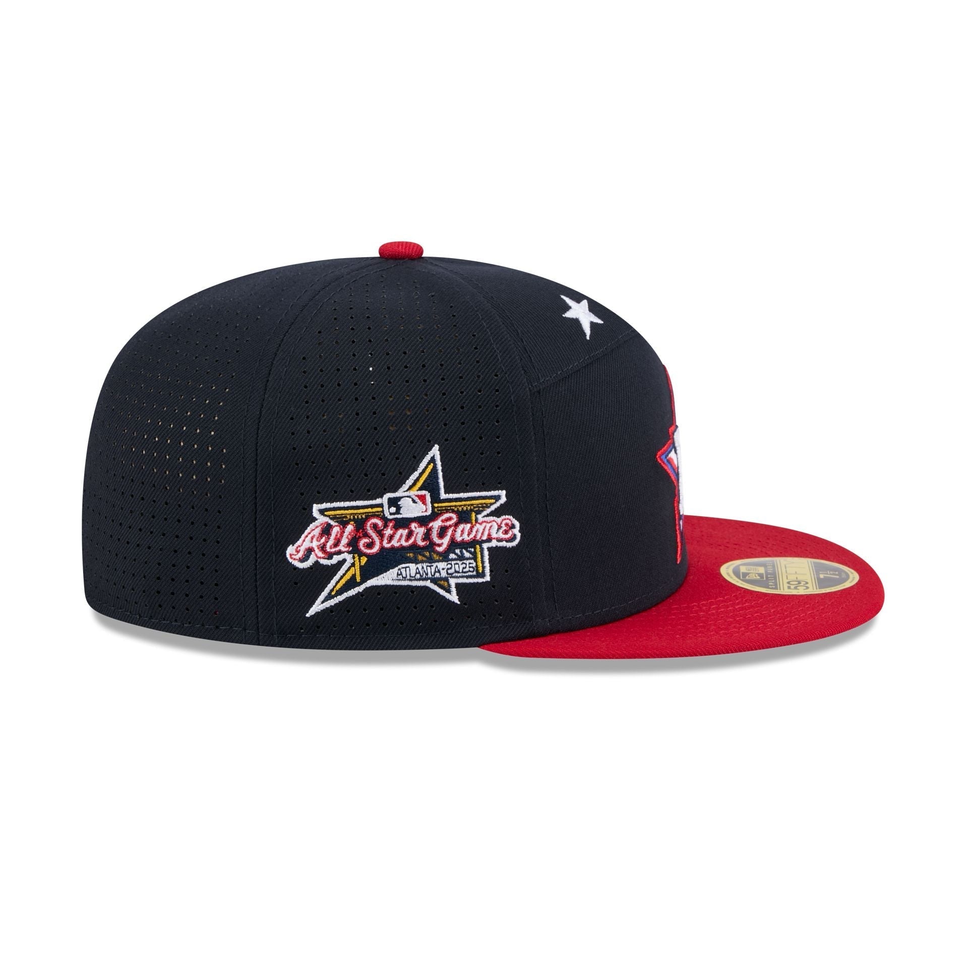Houston Astros 2025 All-Star Game Workout Split Panel 59FIFTY Fitted Hat