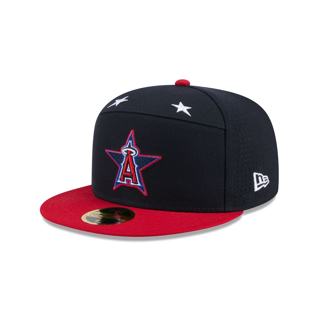 Los Angeles Angels 2025 All-Star Game Workout Split Panel 59FIFTY Fitted Hat