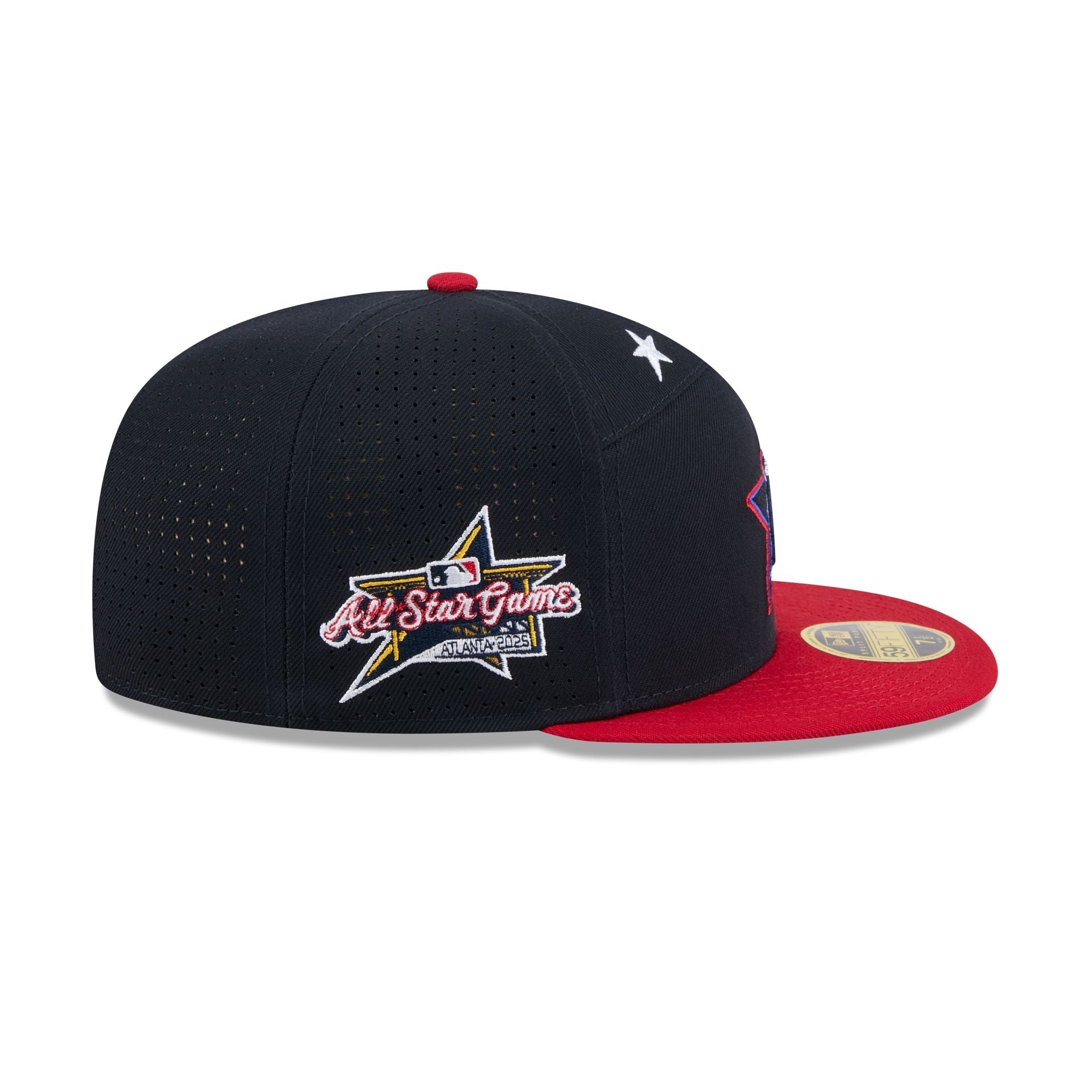 Los Angeles Angels 2025 All-Star Game Workout Split Panel 59FIFTY Fitted Hat