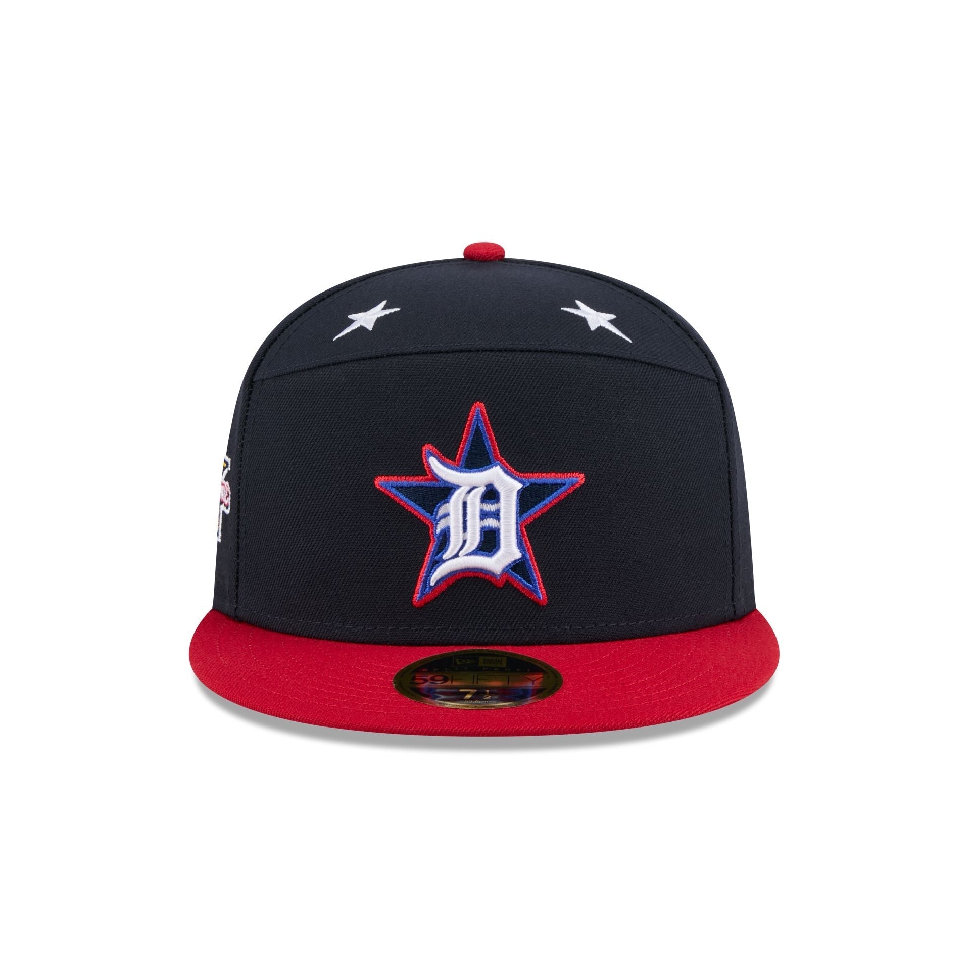Detroit Tigers 2025 All-Star Game Workout Split Panel 59FIFTY Fitted Hat