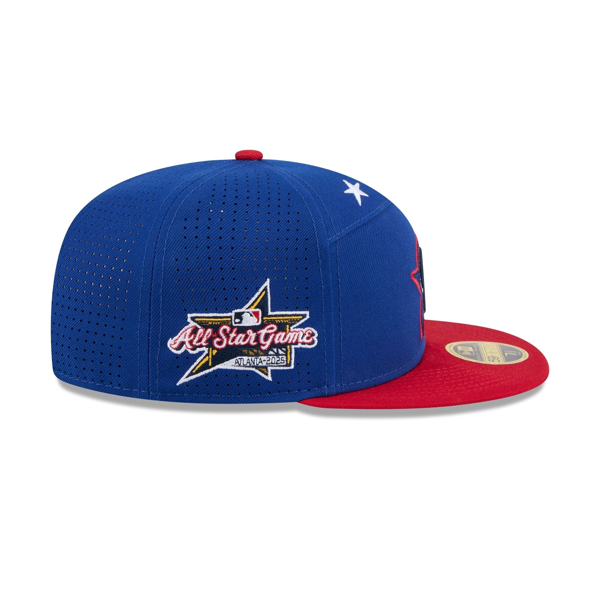 Colorado Rockies 2025 All-Star Game Workout Split Panel 59FIFTY Fitted Hat
