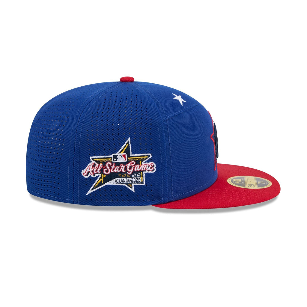 Milwaukee Brewers 2025 All-Star Game Workout Split Panel 59FIFTY Fitted Hat