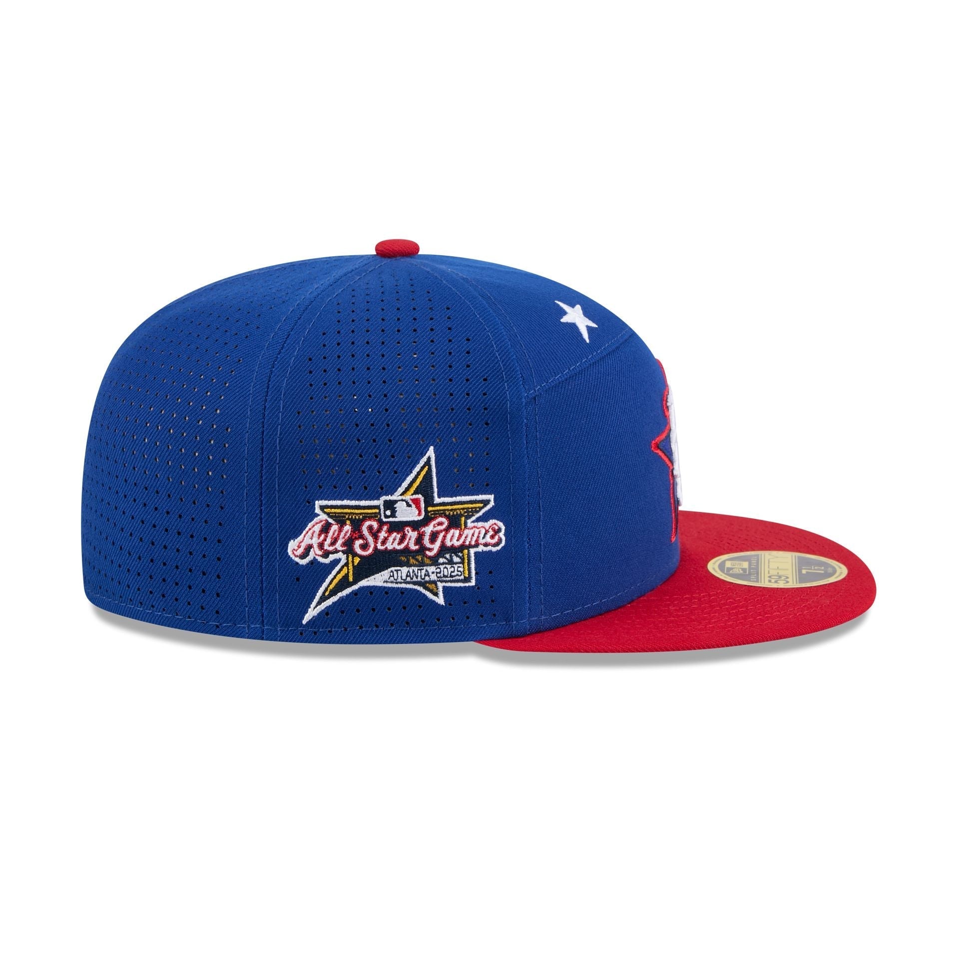 New York Mets 2025 All-Star Game Workout Split Panel 59FIFTY Fitted Hat