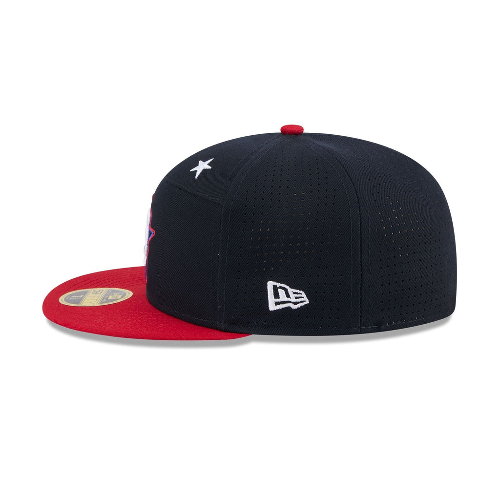 Minnesota Twins 2025 All-Star Game Workout Split Panel 59FIFTY Fitted Hat
