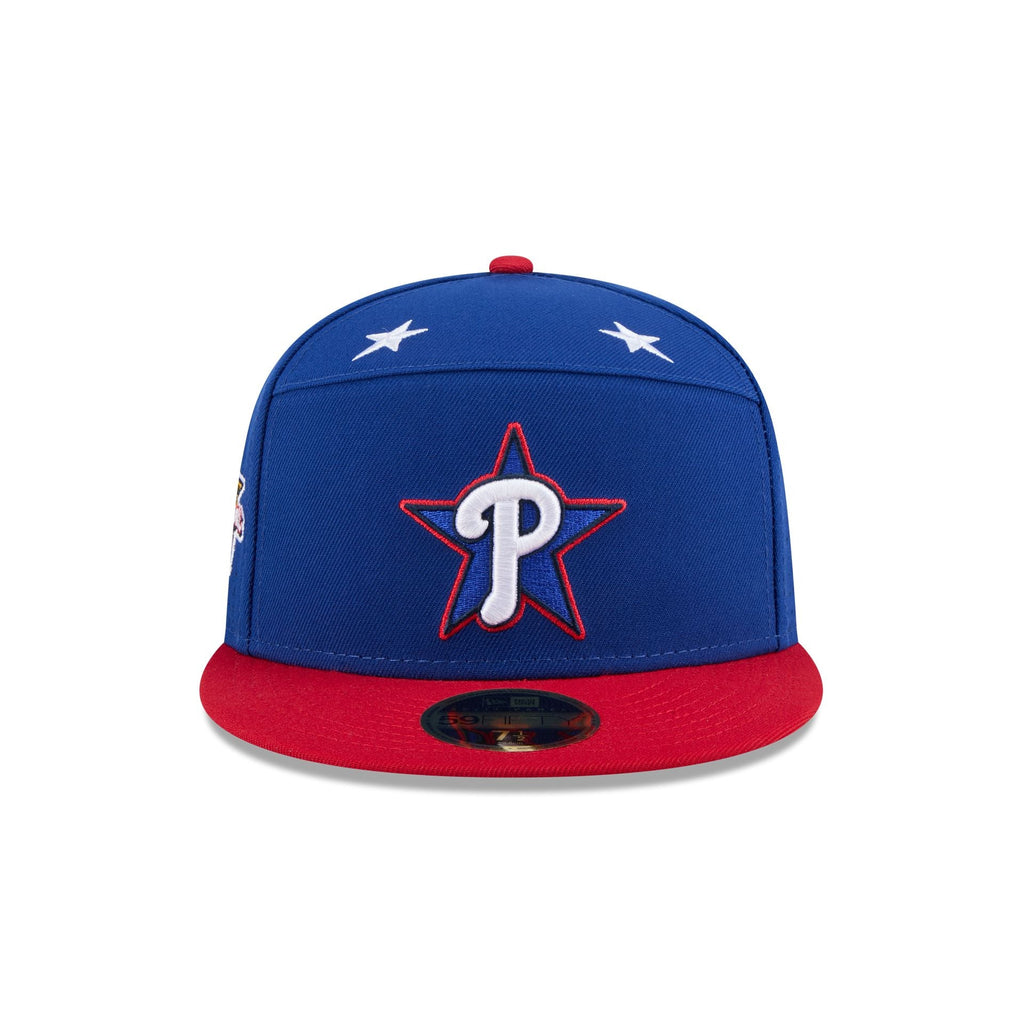 Philadelphia Phillies 2025 All-Star Game Workout Split Panel 59FIFTY Fitted Hat