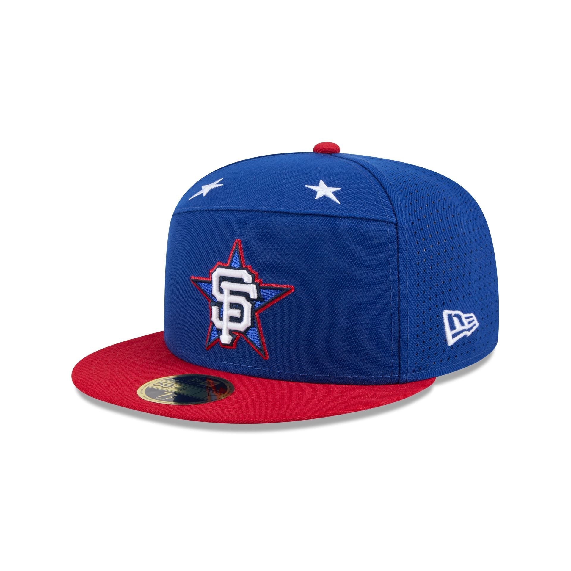 San Francisco Giants 2025 All-Star Game Workout Split Panel 59FIFTY Fitted Hat