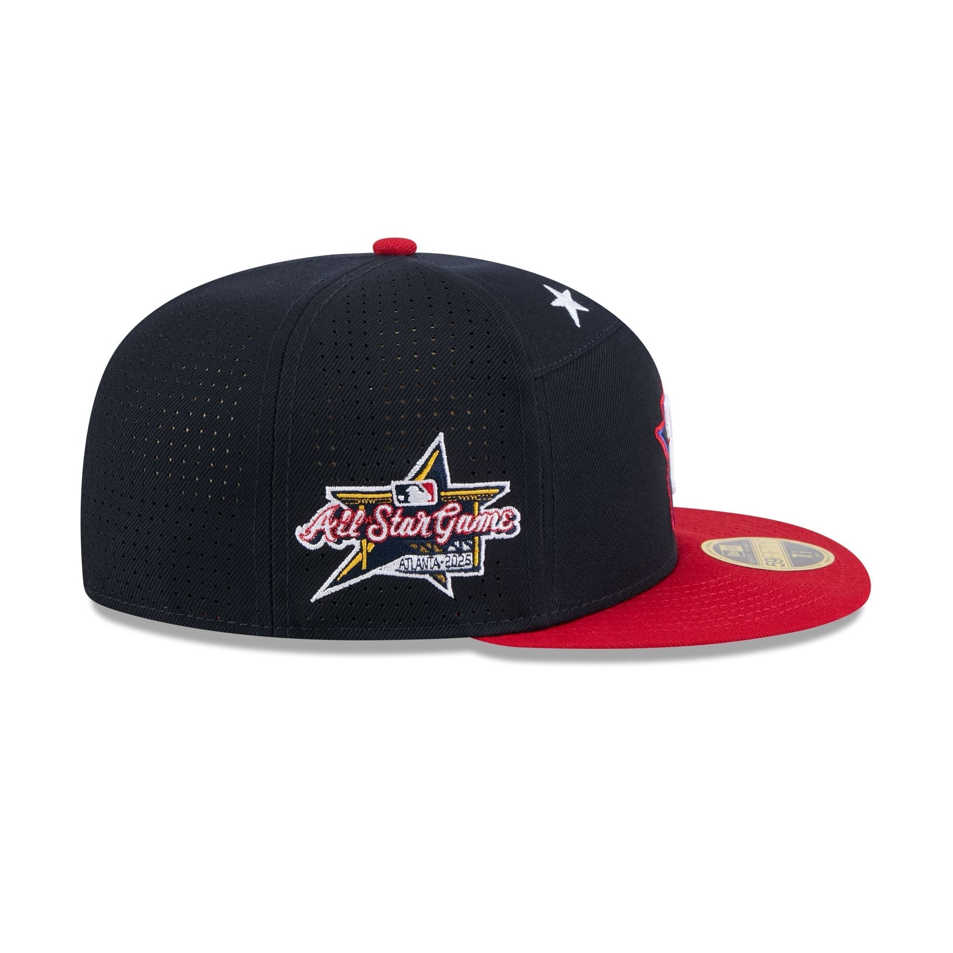 Texas Rangers 2025 All-Star Game Workout Split Panel 59FIFTY Fitted Hat