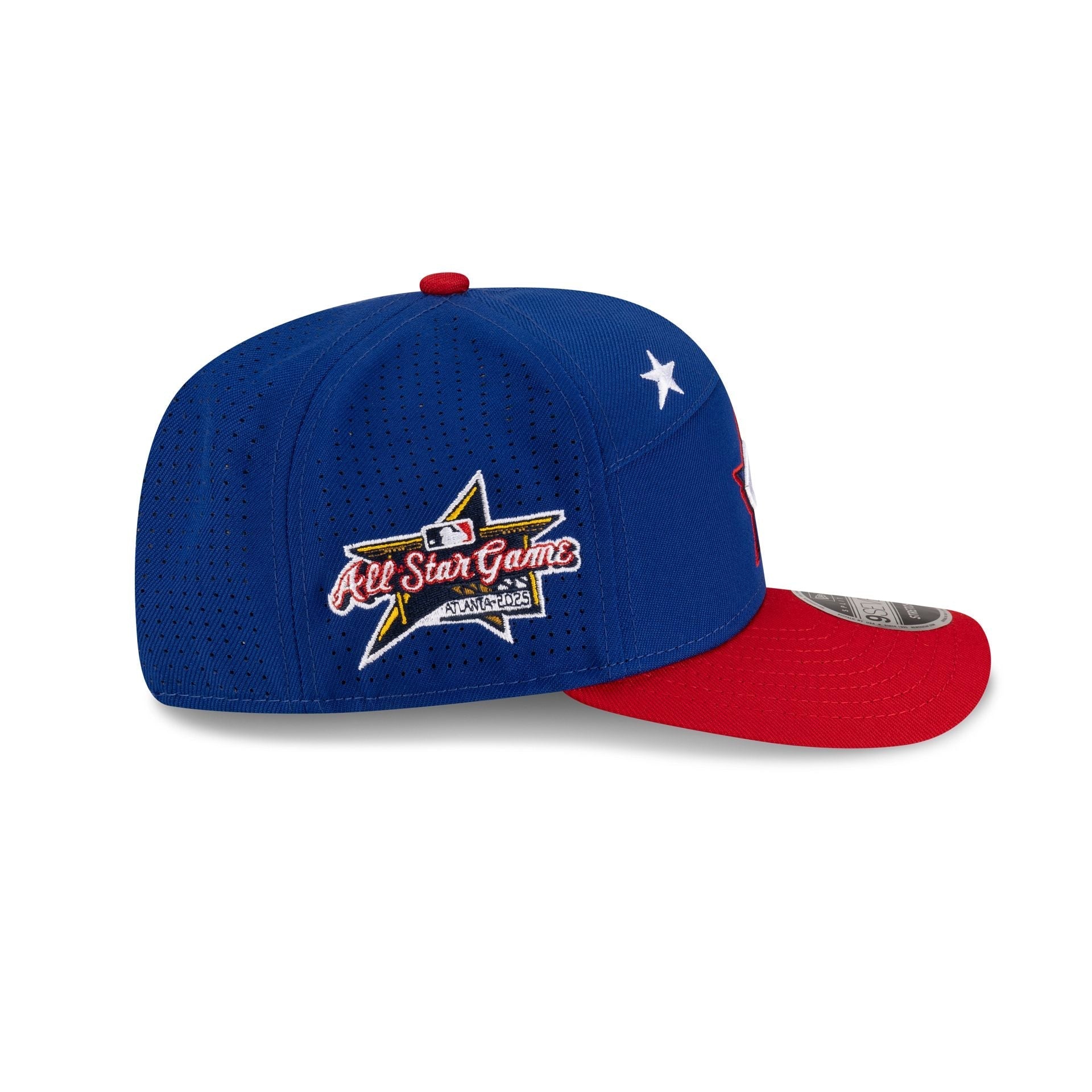 Cincinnati Reds 2025 All-Star Game Workout Split Panel 9SEVENTY Stretch-Snap Hat