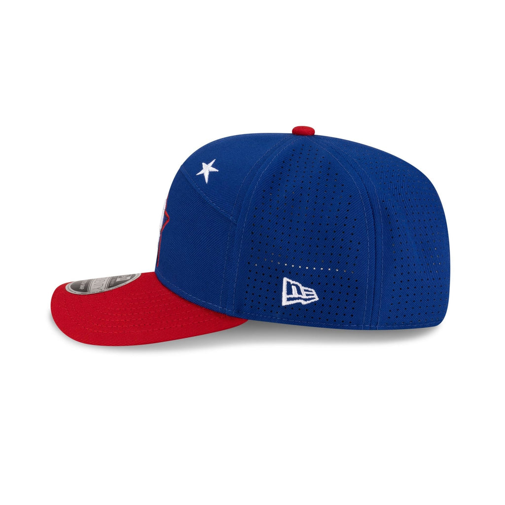 Pittsburgh Pirates 2025 All-Star Game Workout Split Panel 9SEVENTY Stretch-Snap Hat