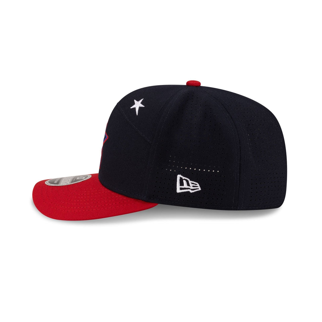Seattle Mariners 2025 All-Star Game Workout Split Panel 9SEVENTY Stretch-Snap Hat