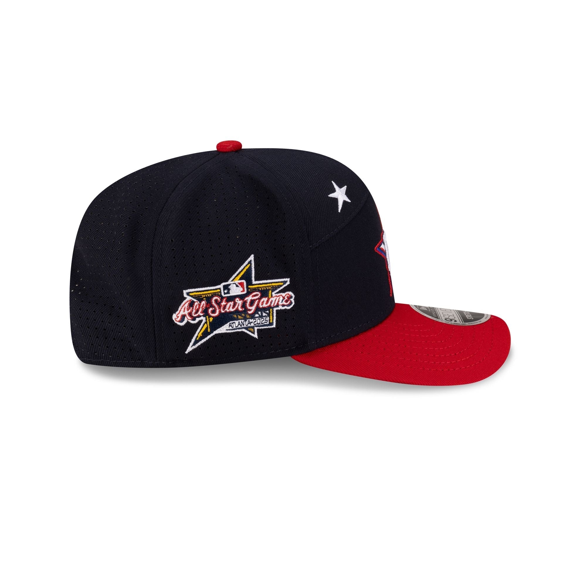 Houston Astros 2025 All-Star Game Workout Split Panel 9SEVENTY Stretch-Snap Hat